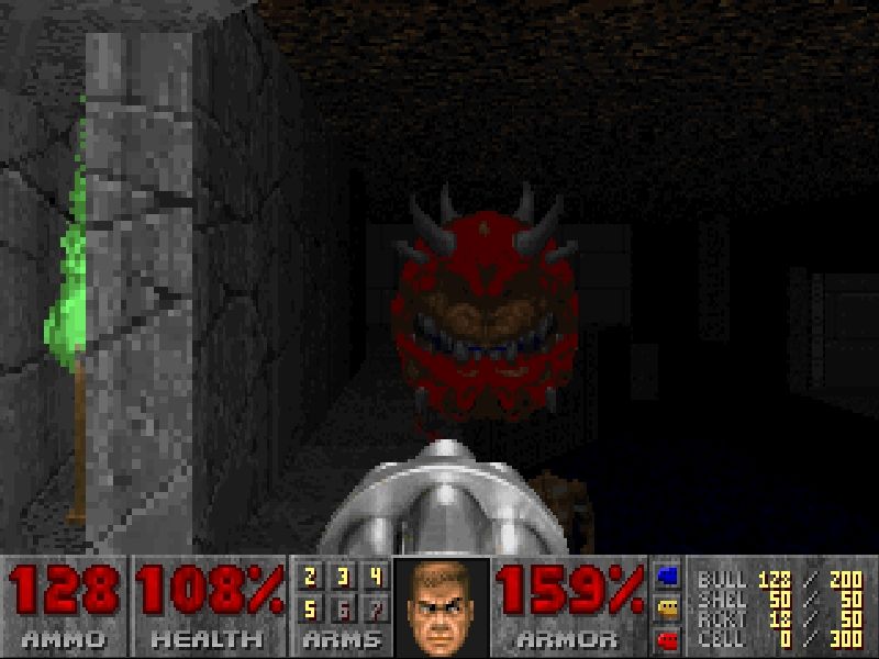 Doom II Microsoft Windows PC CD-PC Gamez USA