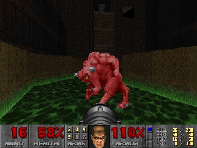 Doom II Microsoft Windows PC CD-PC Gamez USA