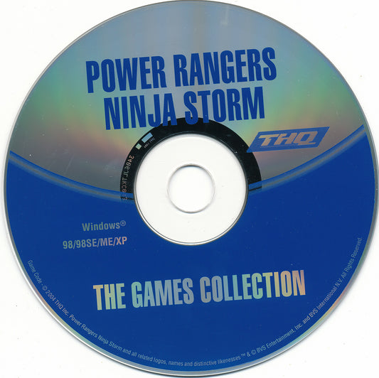 Power Rangers Ninja Storm The Games Collection Microsoft Windows PC CD-PC Gamez USA