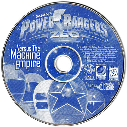 Power Rangers Zeo versus The Machine Empire Microsoft Windows PC CD-PC Gamez USA