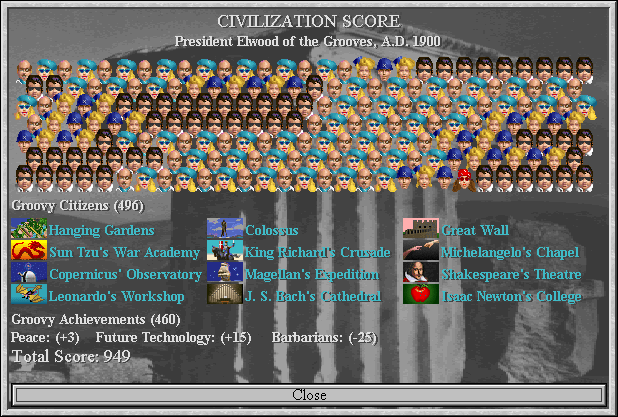 Civilization 2 Multiplayer Gold Edition Microsoft Windows PC CD-PC Gamez USA