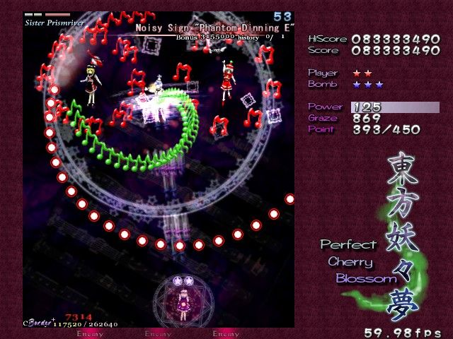 Perfect Cherry Blossom Microsoft Windows PC CD-PC Gamez USA