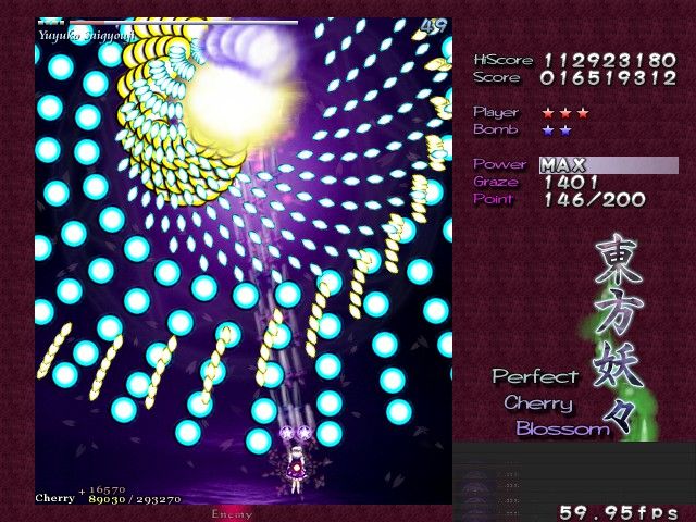 Perfect Cherry Blossom Microsoft Windows PC CD-PC Gamez USA