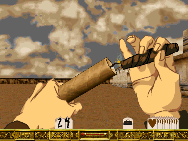 LucasArts Outlaws Disc 1-2 Microsoft Windows PC CD-PC Gamez USA