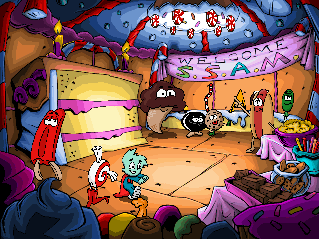 Pajama Sam 3 You Are What You Eat from Your Head to Your Feet Microsoft Windows PC CD-PC Gamez USA