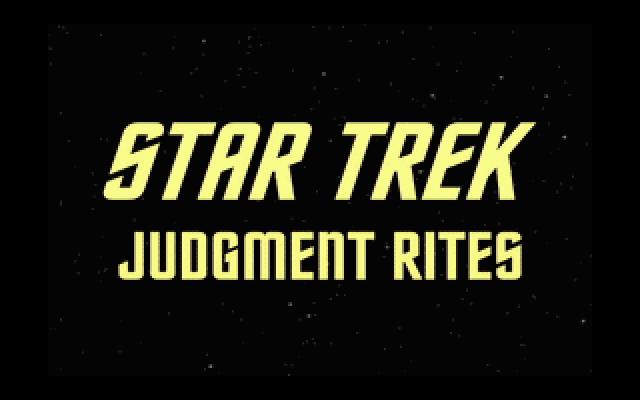 Star Trek Judgment Rites Microsoft Windows PC CD-PC Gamez USA