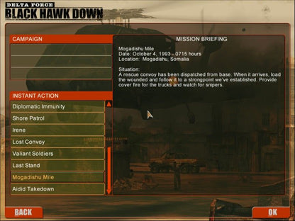 Delta Force: Black Hawk Down Microsoft Windows PC CD-PC Gamez USA