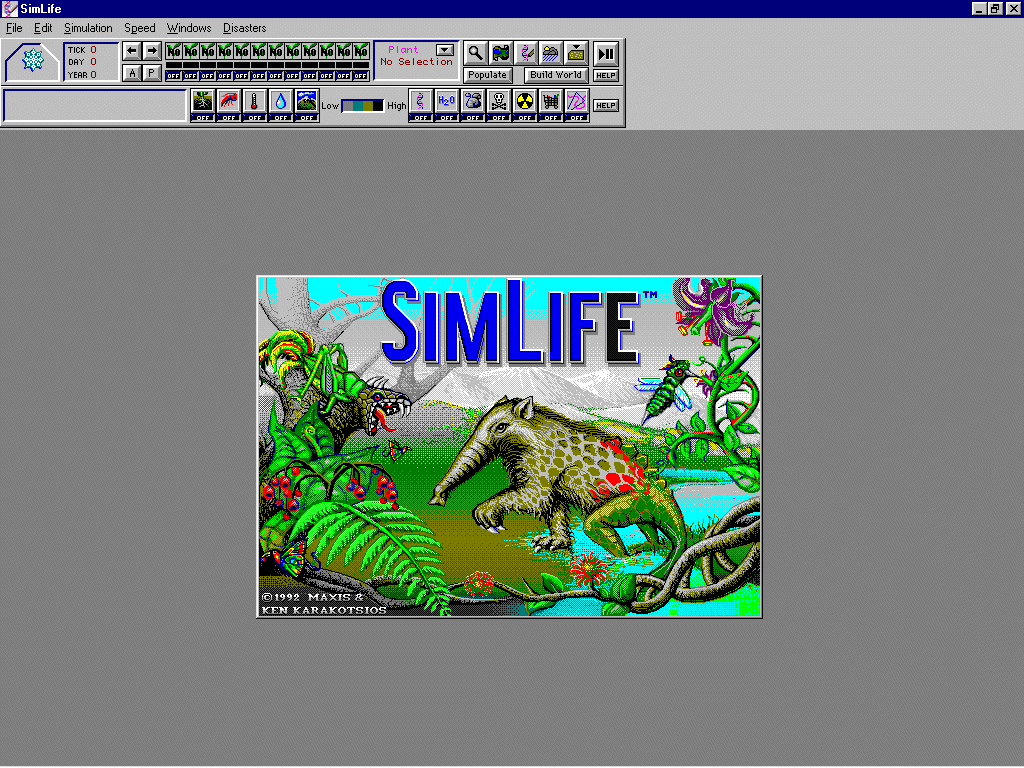 SimLife Microsoft Windows PC CD-PC Gamez USA