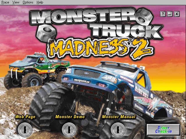 Monster Truck Madness 2 Microsoft Windows PC CD-PC Gamez USA