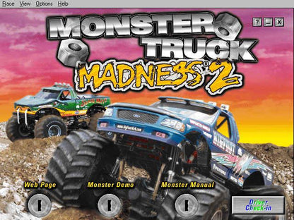 Monster Truck Madness 2 Microsoft Windows PC CD-PC Gamez USA