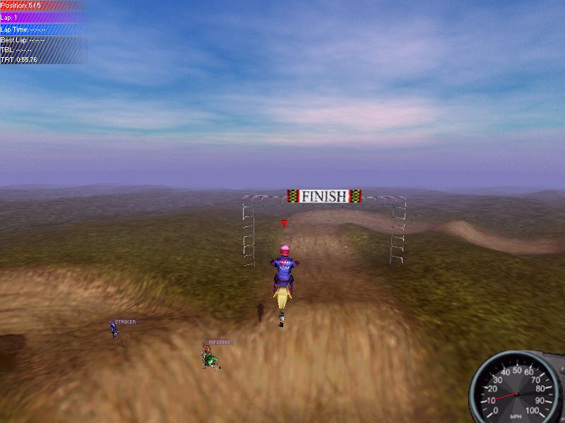 Motocross Madness Microsoft Windows PC CD-PC Gamez USA