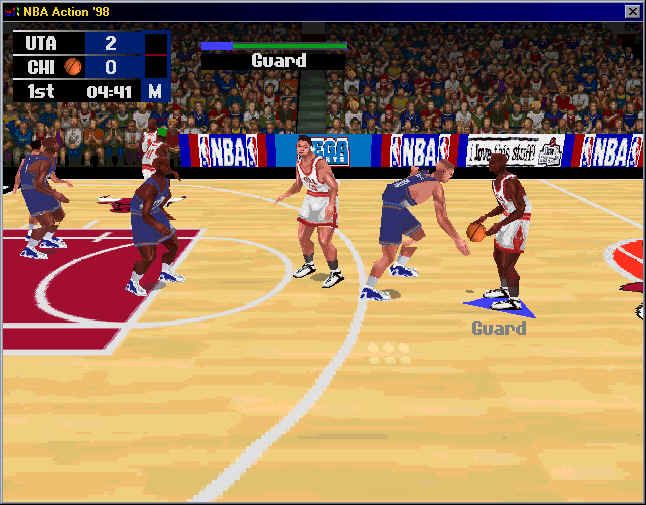 NBA Action '98 Microsoft Windows PC CD-PC Gamez USA