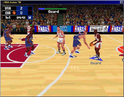 NBA Action '98 Microsoft Windows PC CD-PC Gamez USA