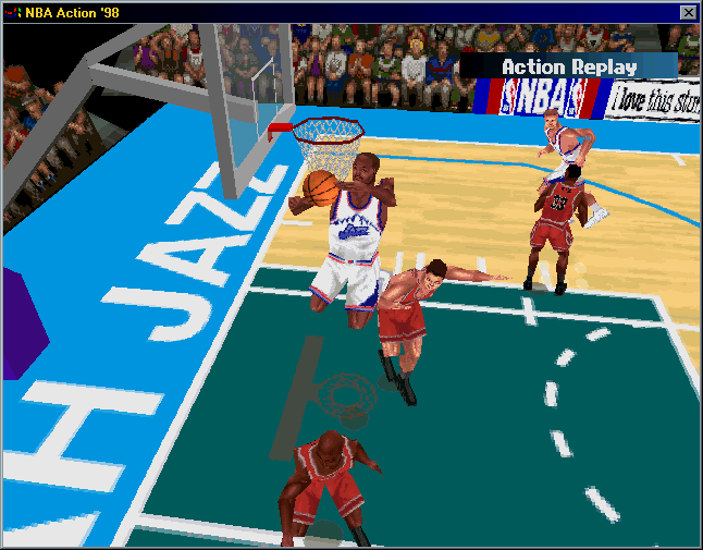 NBA Action '98 Microsoft Windows PC CD-PC Gamez USA