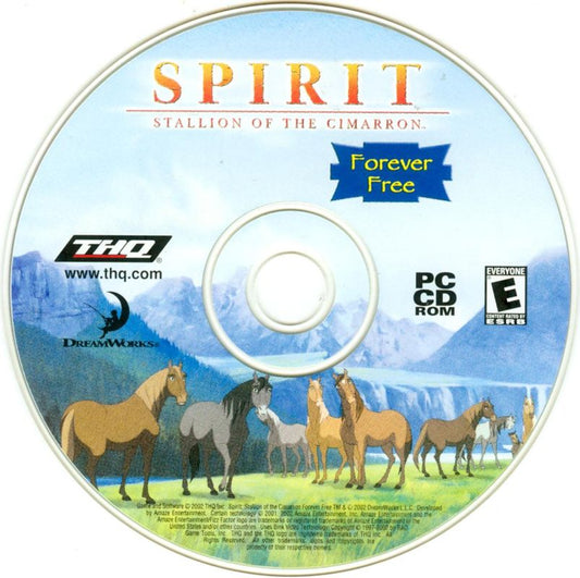 Spirit - Stallion of the Cimarron - Forever Free Microsoft Windows PC CD-PC Gamez USA