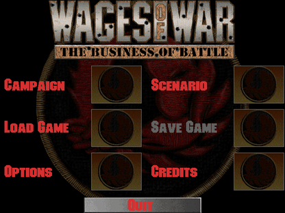 Wages of War - The Business of Battle Microsoft WIndows PC CD-PC Gamez USA