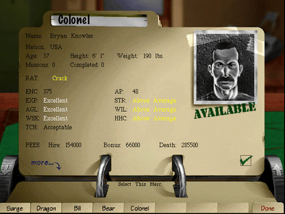 Wages of War - The Business of Battle Microsoft WIndows PC CD-PC Gamez USA