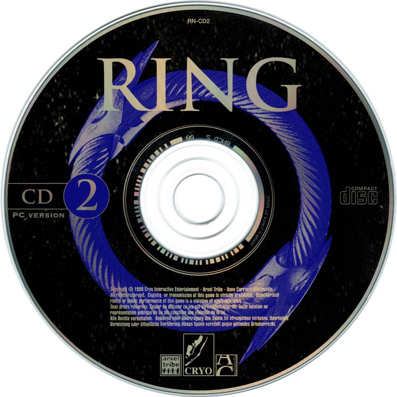 Ring The Legend of the Nibelungen Disc 1-6 Microsoft Windows PC CD-PC Gamez USA