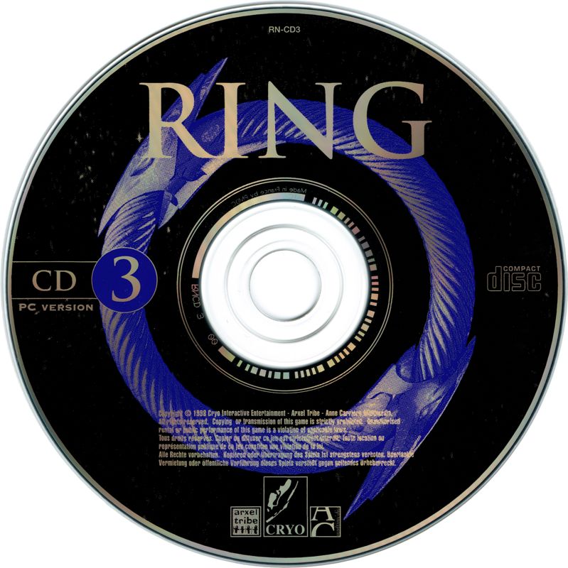 Ring The Legend of the Nibelungen Disc 1-6 Microsoft Windows PC CD-PC Gamez USA