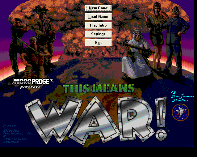 This Means War! Microsoft Windows PC CD-PC Gamez USA