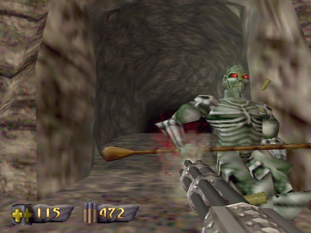 Turok: Dinosaur Hunter 1997 Microsoft Windows PC CD Acclaim-PC Gamez USA