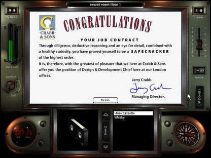 SafeCracker Microsoft Windows PC CD-PC Gamez USA