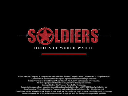 Soldiers Heroes Of World War II Disc 1-2 Microsoft Windows PC CD-PC Gamez USA