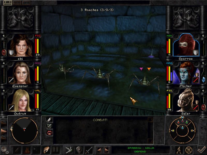 Wizardry 8 Disc 1-3 Microsoft WIndows PC CD-PC Gamez USA