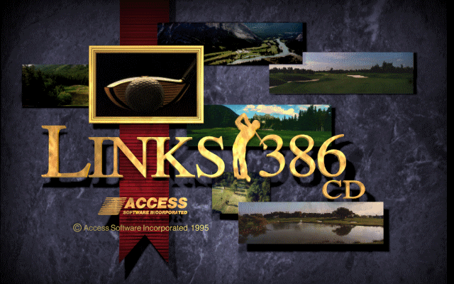 Links 386 Microsoft Windows PC CD-PC Gamez USA