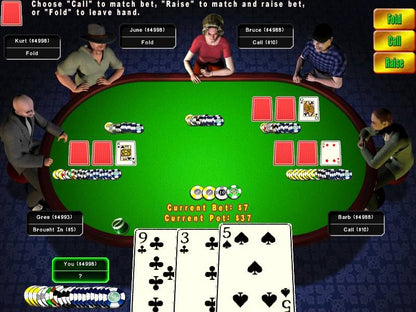 Texas Hold'em - High Stakes Poker Microsoft Windows PC CD-PC Gamez USA