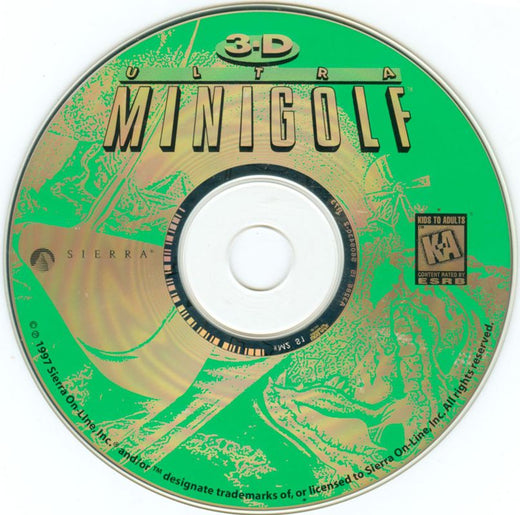 3-D Ultra Minigolf physical PC game CD - PC Gamez USA