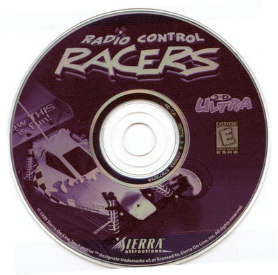 3-D Ultra Radio Control Racers Microsoft Windows PC CD