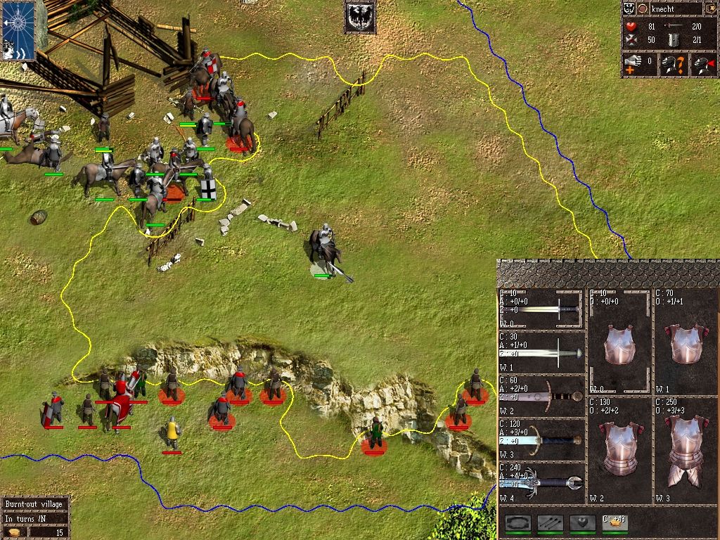 Knights Of The Cross Microsoft Windows PC CD-PC Gamez USA