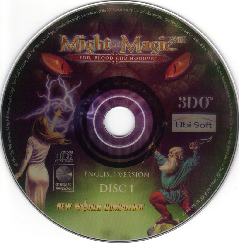 Might and Magic VII: For Blood and Honor Disc 1-2 Microsoft Windows PC CD-PC Gamez USA