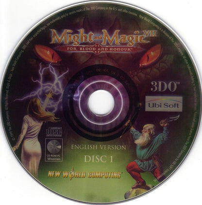 Might and Magic VII: For Blood and Honor Disc 1-2 Microsoft Windows PC CD-PC Gamez USA