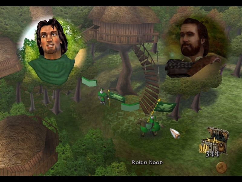Robin Hood Defender of the Crown Disc 1-2 Microsoft Windows PC CD-PC Gamez USA