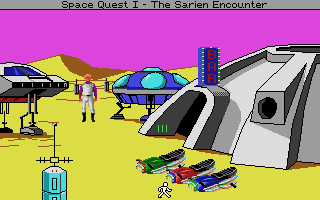 Space Quest IV Roger Wilco and the Time Rippers Microsoft Windows PC CD-PC Gamez USA