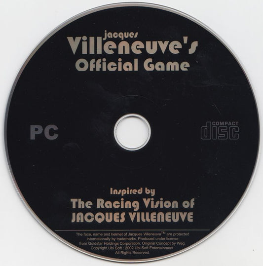 Speed Challenge Jacques Villeneuve's Racing Vision Microsoft Windows PC CD-PC Gamez USA