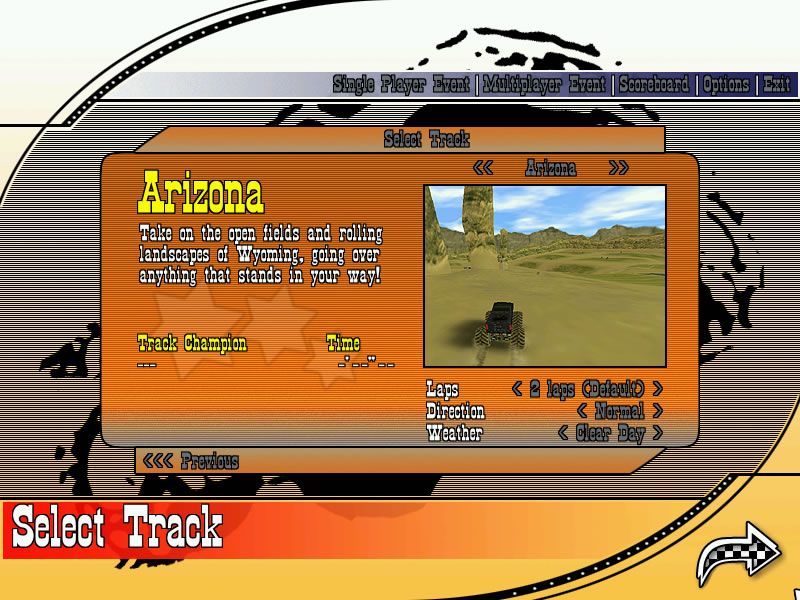 MONSTER TRUCK RUMBLE Microsoft Windows PC CD-PC Gamez USA