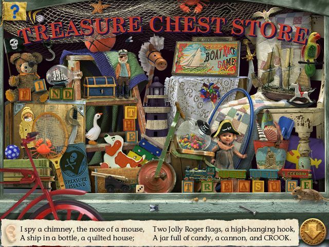 SPY Treasure Hunt Microsoft Windows PC CD-PC Gamez USA