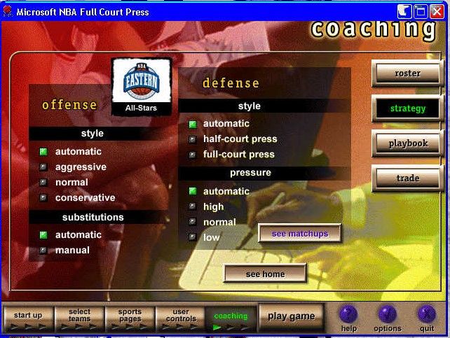 NBA Full Court Press Microsoft Windows PC CD-PC Gamez USA