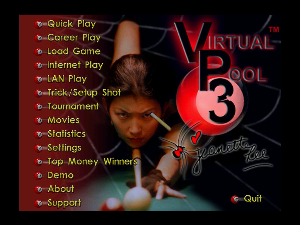 Virtual Pool 3 Microsoft Windows PC CD-PC Gamez USA