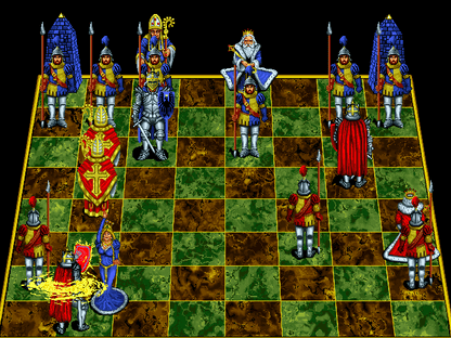 Battle Chess Enhanced CD ROM 1993 Microsoft Windows PC CD-PC Gamez USA