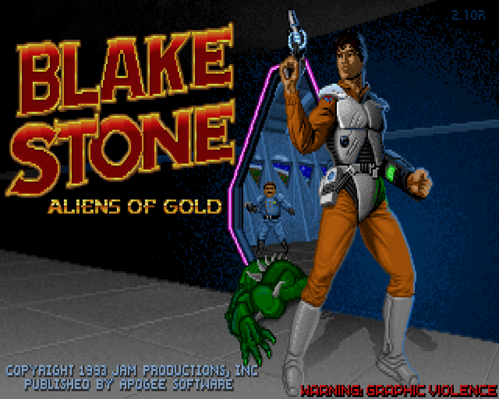 Blake Stone - Aliens of Gold Microsoft Windows PC CD-PC Gamez USA