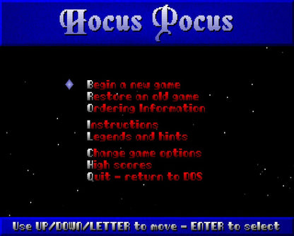 Hocus Pocus Microsoft Windows PC CD-PC Gamez USA