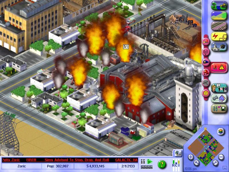 SimCity 3000 Unlimited Microsoft Windows PC CD-PC Gamez USA