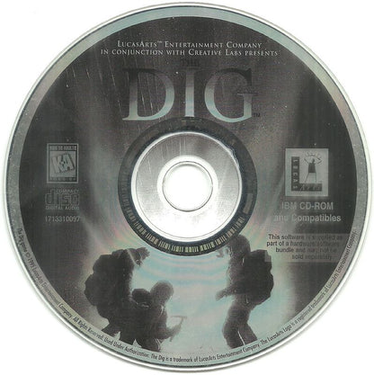 The Dig Microsoft Windows PC CD-PC Gamez USA