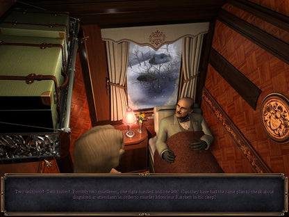 Agatha Christie Murder on the Orient Express Disc 1 - 2 Microsoft Windows PC CD-PC Gamez USA
