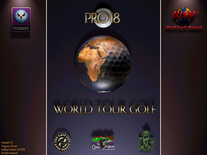 Pro 18 World Tour Golf Disc 1-2 Microsoft Windows PC CD-PC Gamez USA