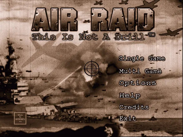 Air Raid This Is Not a Drill Microsoft Windows PC CD-PC Gamez USA